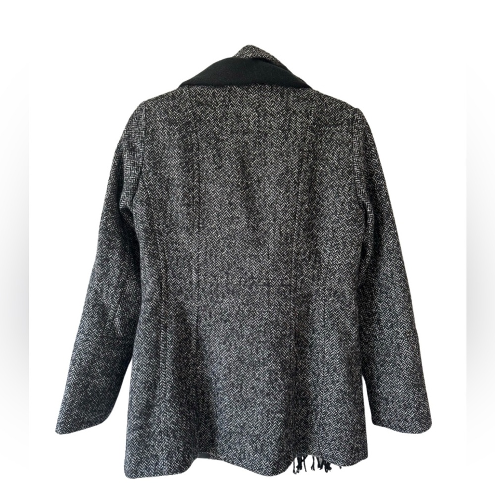 🎀 Stylish & Cozy Women’s Double-Breasted Peacoat w/ Scarf 🎀 - Picture 3 of 9